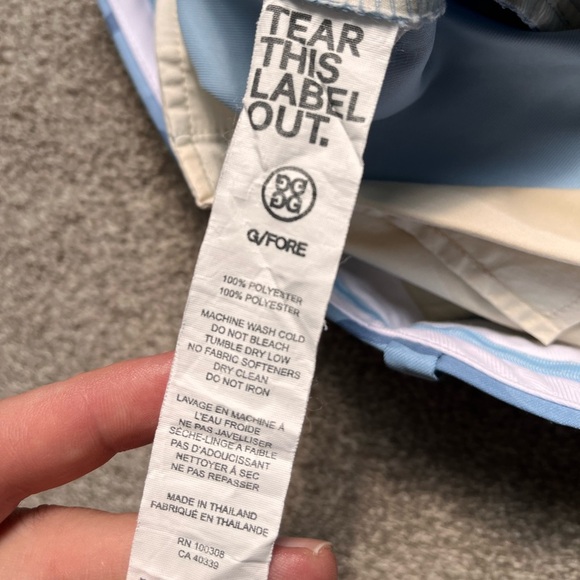 Mens G/FORE Icon Camo Golf Shorts Skull and Tees Size 38 - Picture 4 of 9